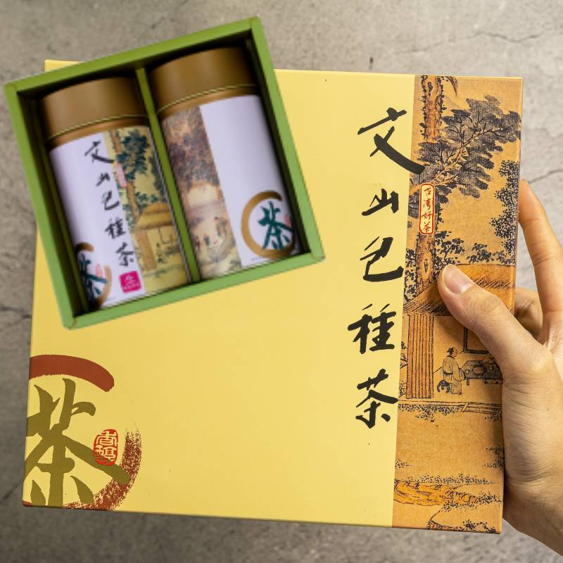 含運組)【新北市農會文山茶共同產銷推廣中心】文山包種茶_明月禮盒